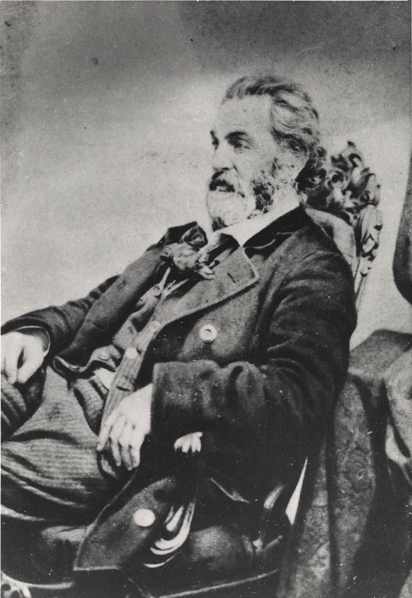 Photograph of Whitman by J. W. Black of Black and Batchelder, Boston