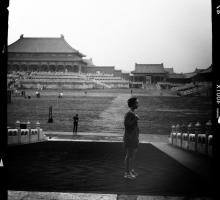Fiction writer Amelia Gray in the Forbidden City.