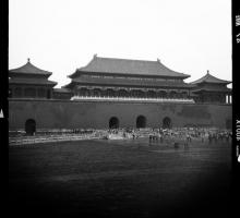 The theme of the 2012 LOD exchange is "Reading the City." Appropriately, the American writers began their journey in Beijing, where they visisted the Forbidden City. Seen here, the imposing Meridian Gate.