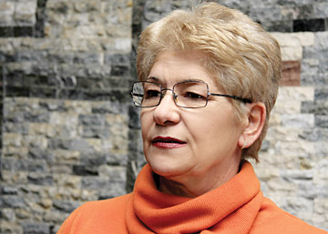 A portrait of Edi Shukriu.