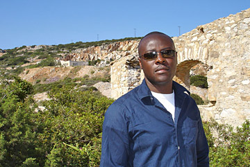 A portrait of Helon Habila.