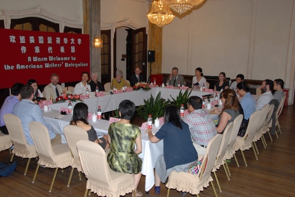 This half of the 2012 LOD exchange closed with a meeting and discussion attended by University of Iowa President Sally Mason and her delegation.