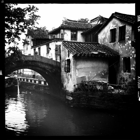 A home on the water in Zhouzhuang.