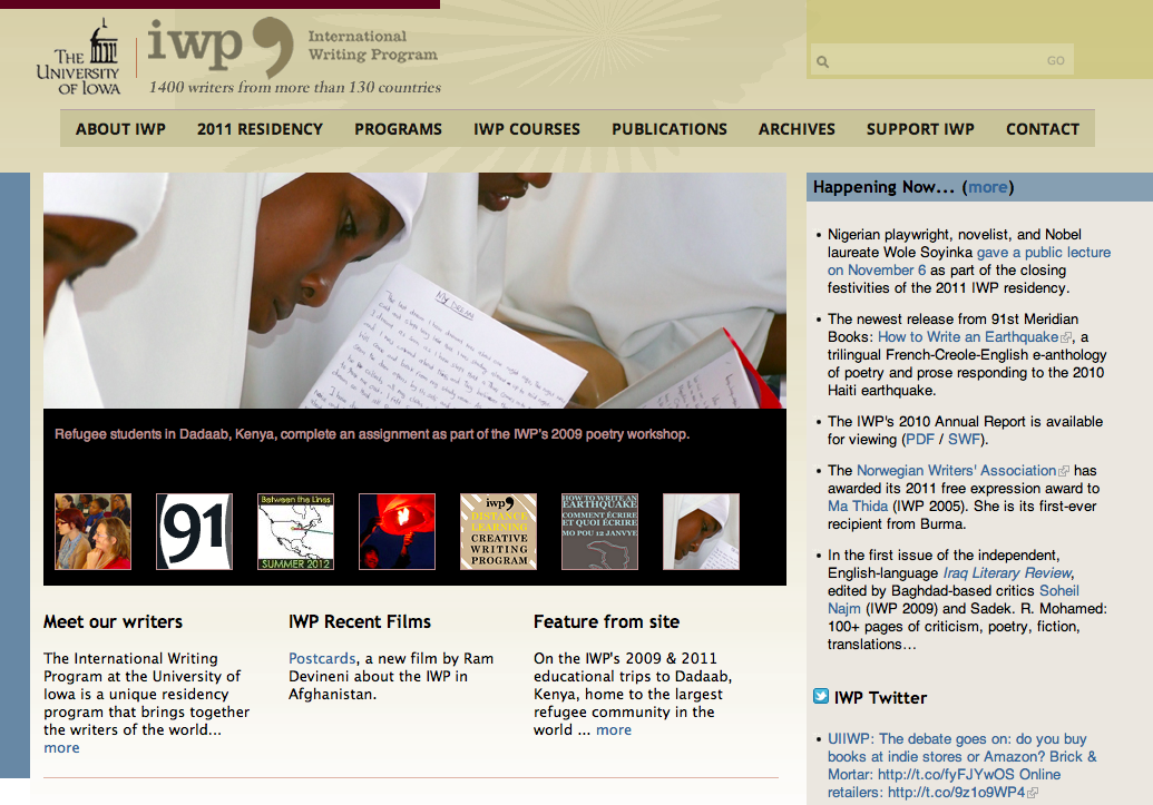A New Look for a New Year: Introducing the IWP's New Website