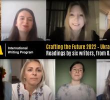  "Crafting the Future 2022 - Ukraine, Section 2. Readings by six writers, from 8/24/2022."
